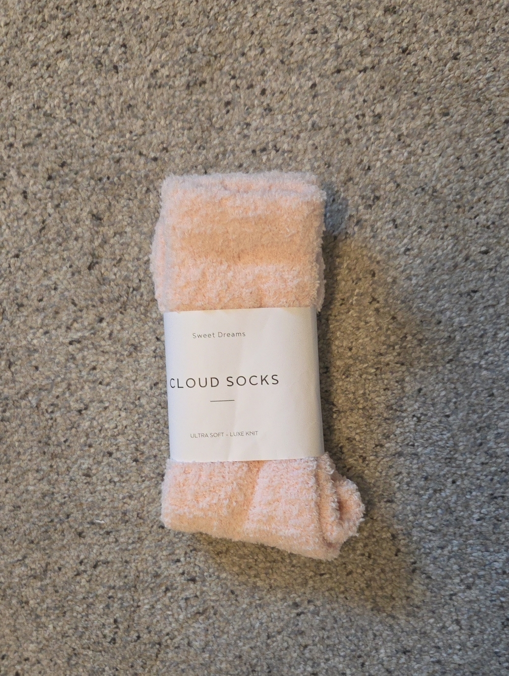 2/$10! Free! Nwot Soft Pink Fluffy Socks